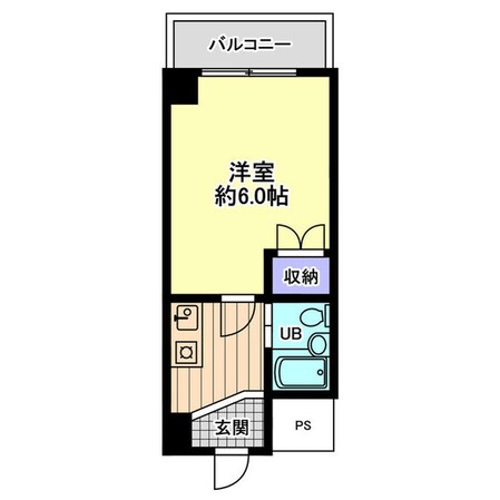 信開ウェラコート新神田の物件間取画像